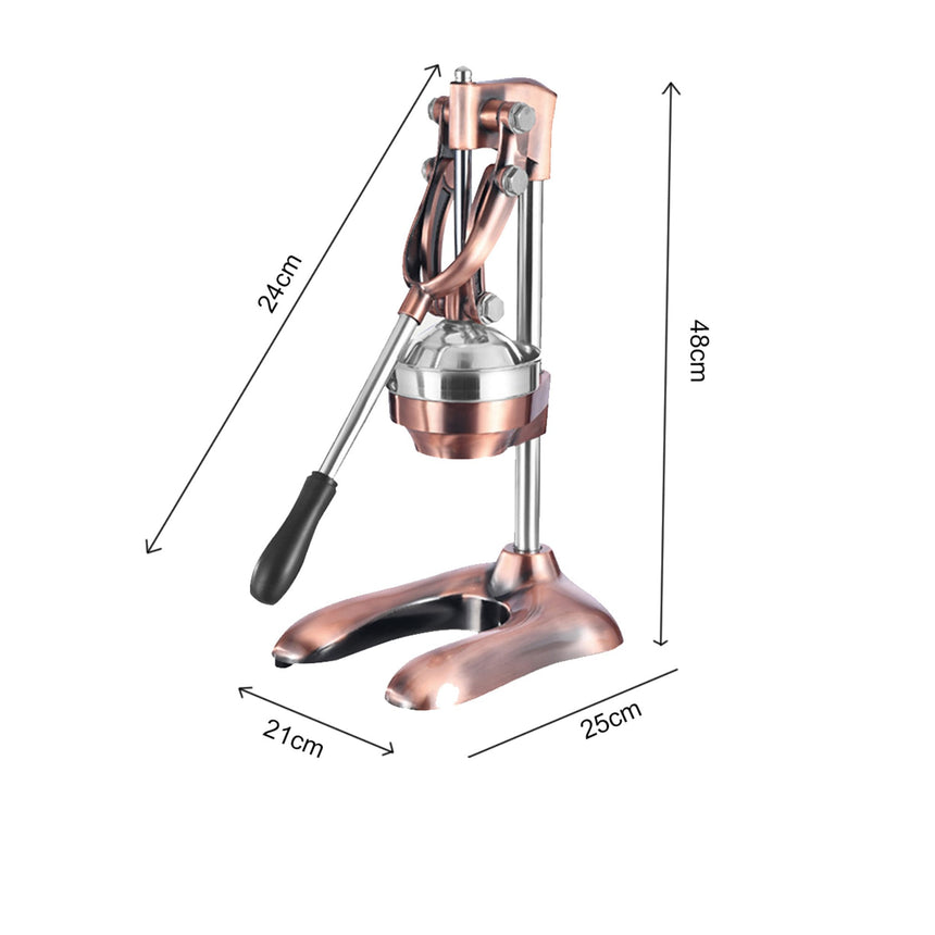 Soga Stainless Steel Manual Juicer Gold - Image 06