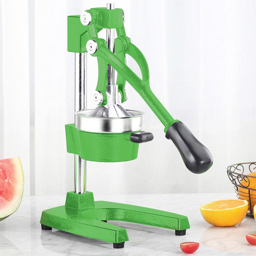 Soga Stainless Steel Manual Juicer Green - Image 02