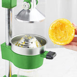 Soga Stainless Steel Manual Juicer Green - Image 03