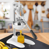 Soga Stainless Steel Manual Juicer White - Image 04