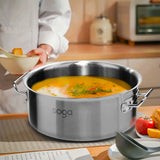 Soga Stainless Steel Stockpot 25cm - 9L - Image 03