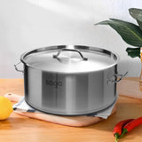 Soga Stainless Steel Stockpot 25cm - 9L - Image 04