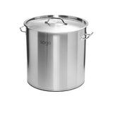 Soga Stainless Steel Stockpot 28cm - 17L - Image 01