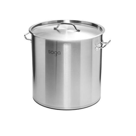 Soga Stainless Steel Stockpot 30cm - 12L - Image 01