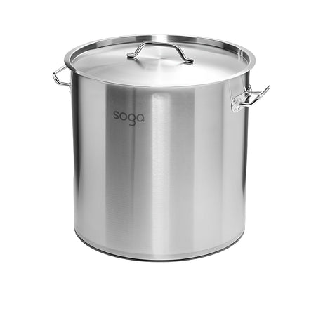 Soga Stainless Steel Stockpot 40cm - 50L - Image 01