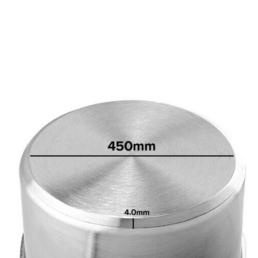 Soga Stainless Steel Stockpot 45cm - 71L - Image 06