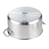 Soga Stainless Steel Stockpot 45cm - 44L - Image 06