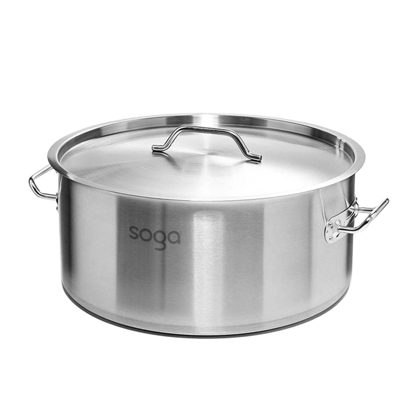 Soga Stainless Steel Stockpot 50cm - 58L - Image 01