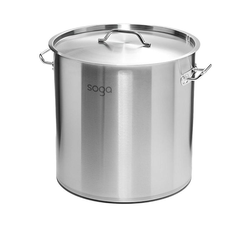 Soga Stainless Steel Stockpot 50cm - 98L - Image 01