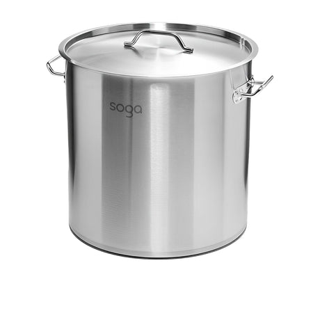 Soga Stainless Steel Stockpot 55cm - 143L - Image 01