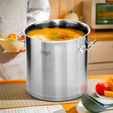 Soga Stainless Steel Stockpot 60cm - 170L - Image 03