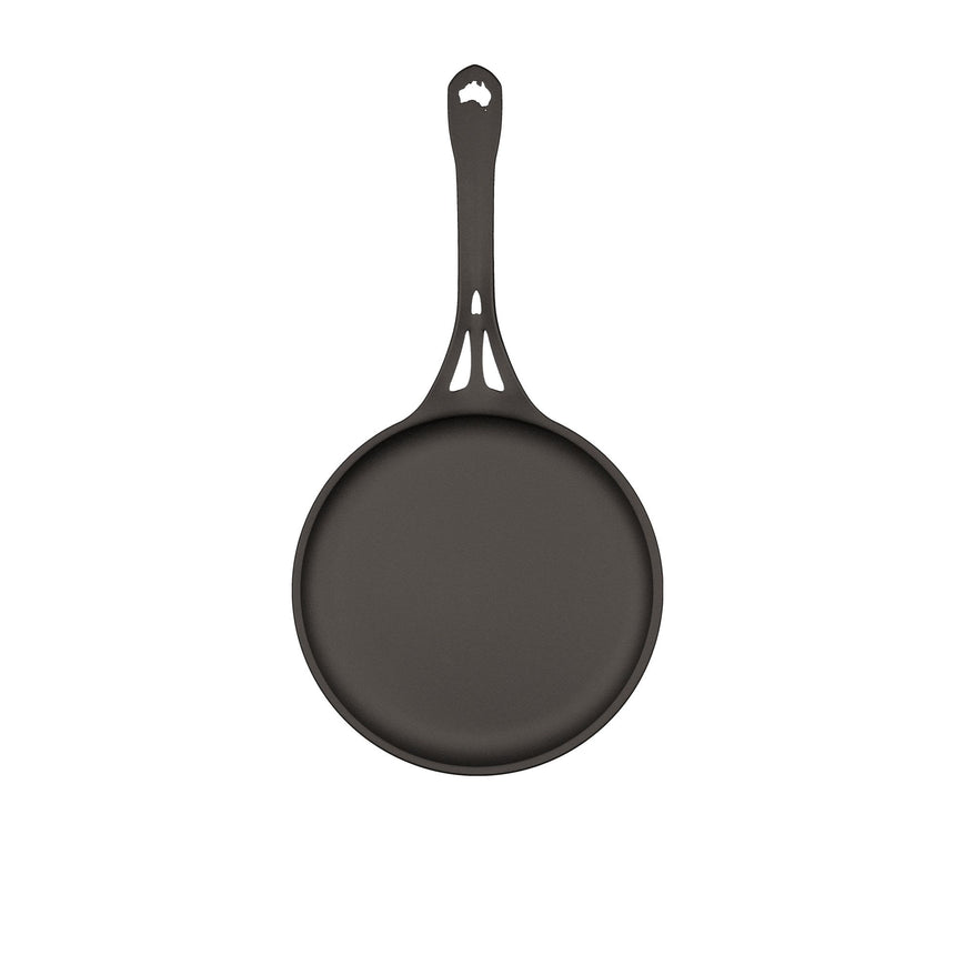 Solidteknics AUS-ION Crepe Pan with Quenched Finish 24cm - Image 02