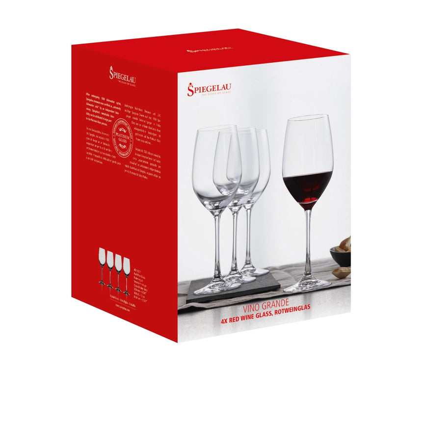 Spiegelau Vino Grande Red Wine Glass 420ml Set of 4 - Image 05