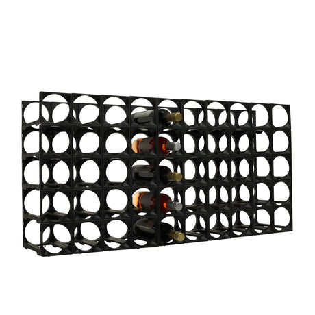 Stakrax Modular Wine Storage Kit 50 Bottle in Black - Image 02