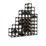 Stakrax Modular Wine Storage Kit 50 Bottle in Black - Image 04