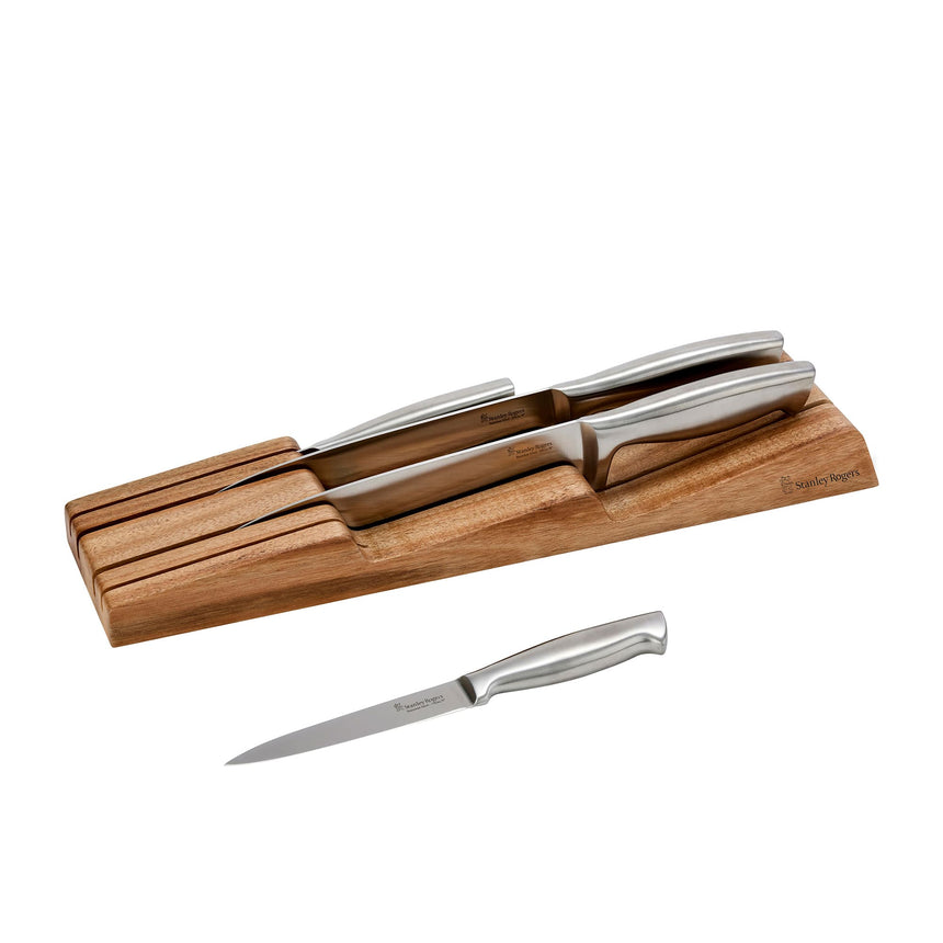 Stanley Rogers 5 Piece In-Drawer Knife Block Set - Image 01