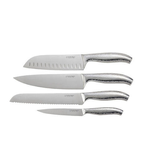 Stanley Rogers 5 Piece Oval Domed Knife Block Set - Image 02