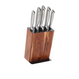 Stanley Rogers 6 Piece Acacia in Black Knife Block Set - Image 01