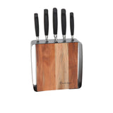 Stanley Rogers 6 Piece Framed Acacia Knife Block Set - Image 04