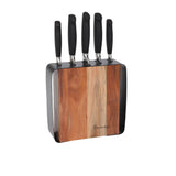 Stanley Rogers 6 Piece Framed Acacia Knife Block Set - Image 05