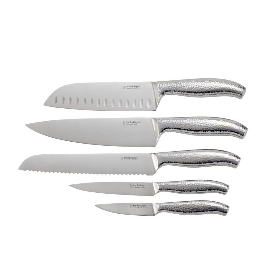 Stanley Rogers 6 Piece Oval Domed Knife Block Set - Image 03