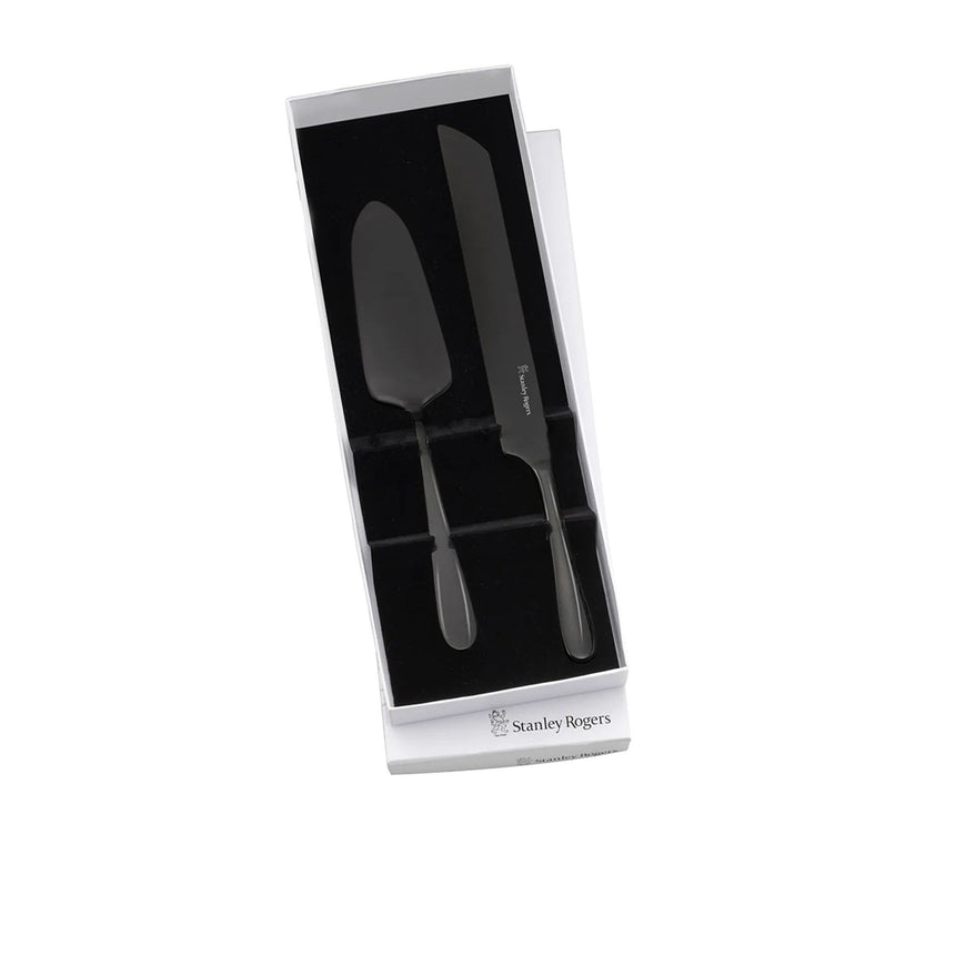 Stanley Rogers Albany Cake Knife and Server Set 2 Piece Onyx - Image 05