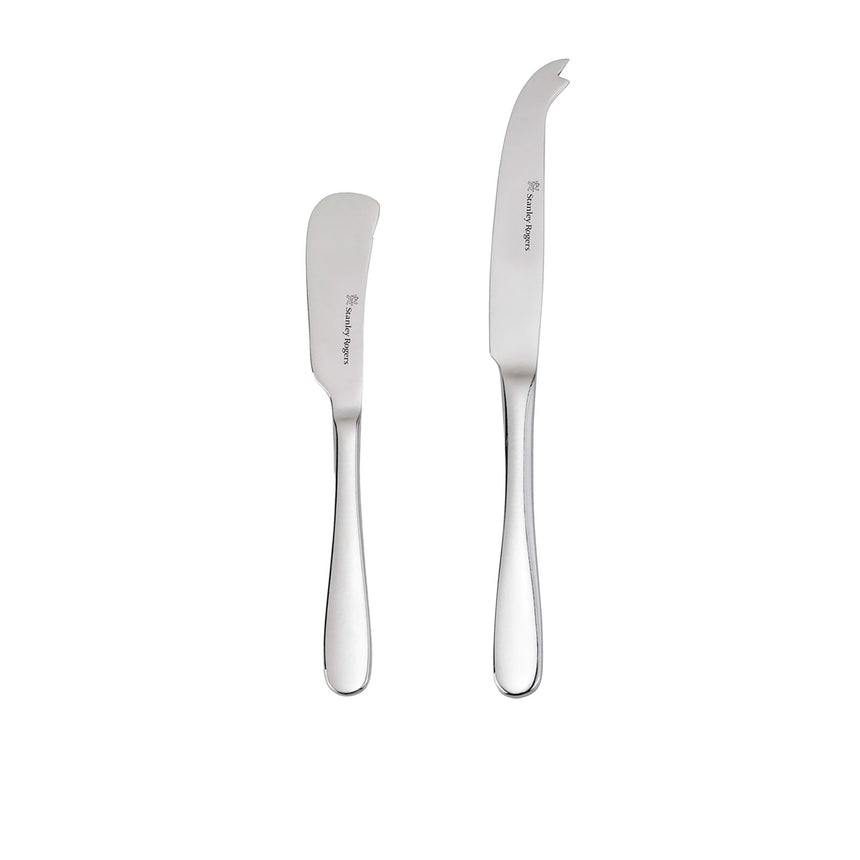 Stanley Rogers Albany Cheese Knife 2 Piece Set - Image 01