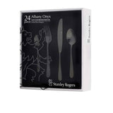 Stanley Rogers Albany 24 Piece Cutlery Set Onyx - Image 05