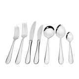 Stanley Rogers Albany 42 Piece Cutlery Set Silver - Image 01