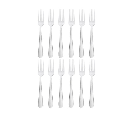 Stanley Rogers Albany Entree Fork Set of 12 - Image 01