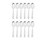 Stanley Rogers Albany Dessert Spoon Set of 12 - Image 01