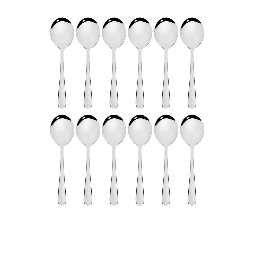 Stanley Rogers Albany Soup Spoon Set of 12 - Image 01