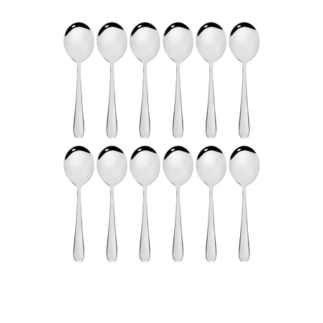 Stanley Rogers Albany Soup Spoon Set of 12 - Image 01