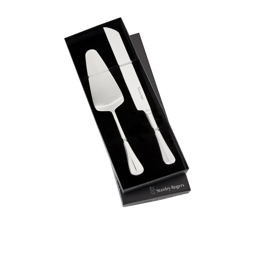 Stanley Rogers Baguette Cake Knife and Server 2 Piece Set - Image 03