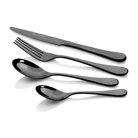 Stanley Rogers Chelsea 56 Piece Cutlery Set Onyx - Image 02