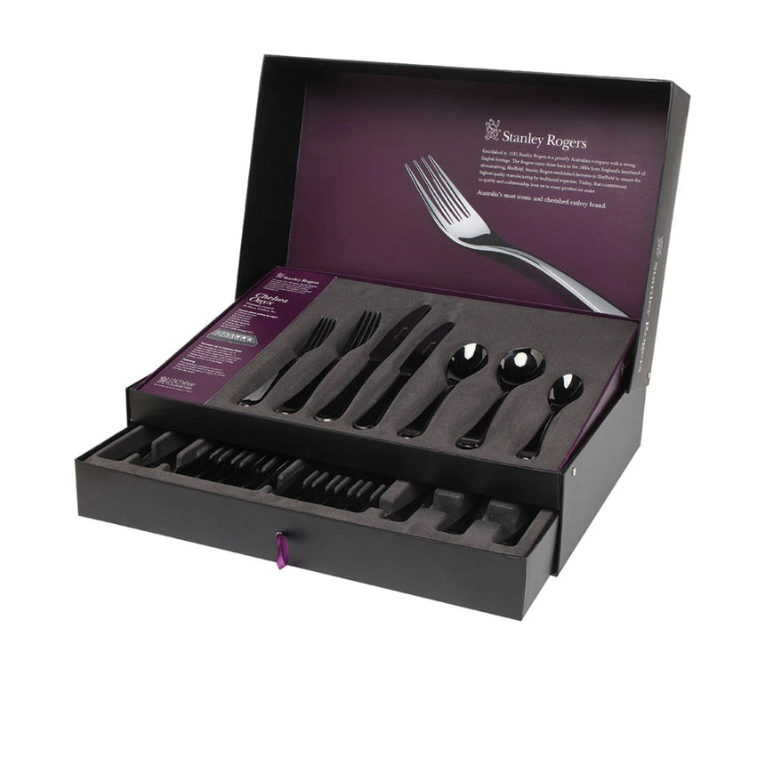 Stanley Rogers Chelsea 56 Piece Cutlery Set Onyx - Image 04