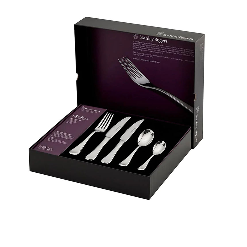 Stanley Rogers Chelsea 40 Piece Cutlery Set Silver - Image 05