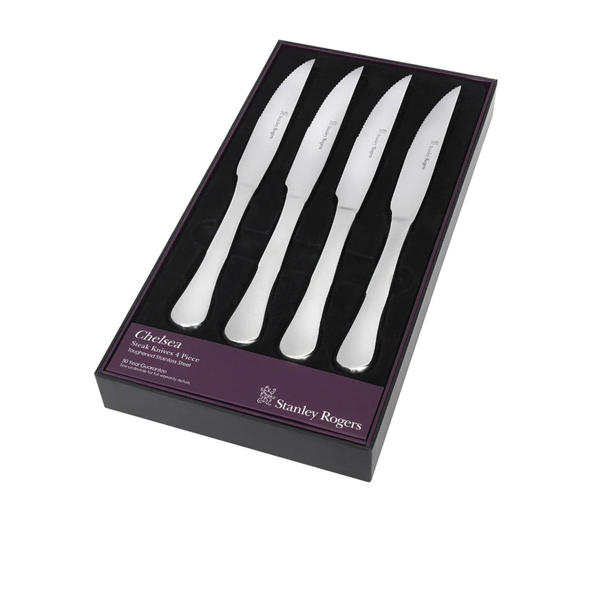 Stanley Rogers Chelsea Set of 4 Steak Knives - Image 05