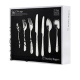 Stanley Rogers Chicago 56 Piece Cutlery Set - Image 03