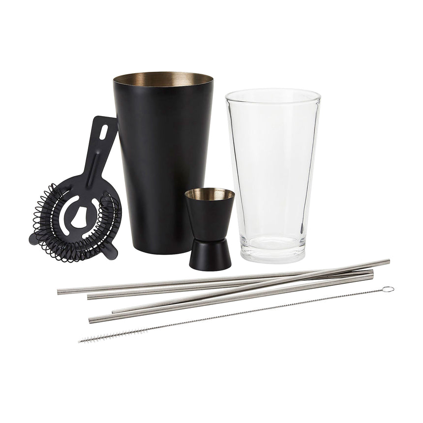 Stanley Rogers Cocktail Set of 10 Matte in Black - Image 03