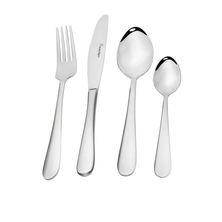 Stanley Rogers Hampton 32 Piece Cutlery Set Silver - Image 01