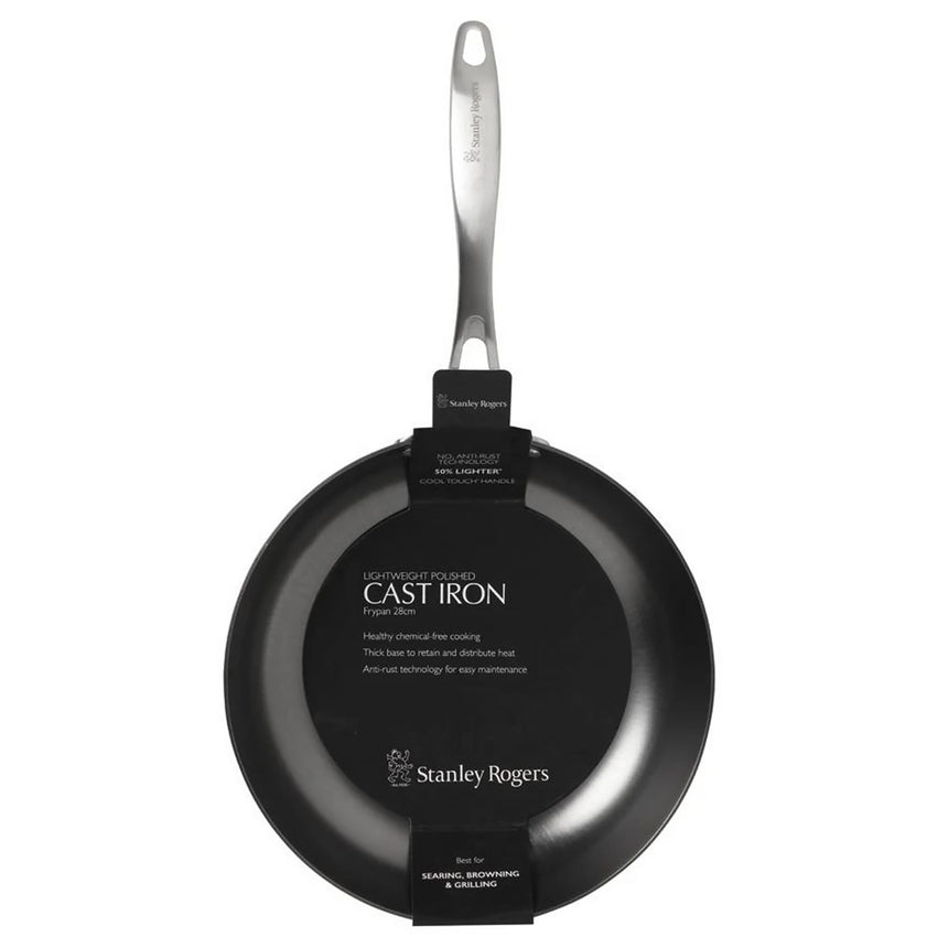 Stanley Rogers Lightweight Cast Iron Frypan 28cm - Image 04