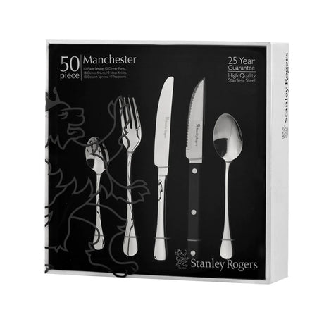 Stanley Rogers Manchester 50 Piece Cutlery Set - Image 02