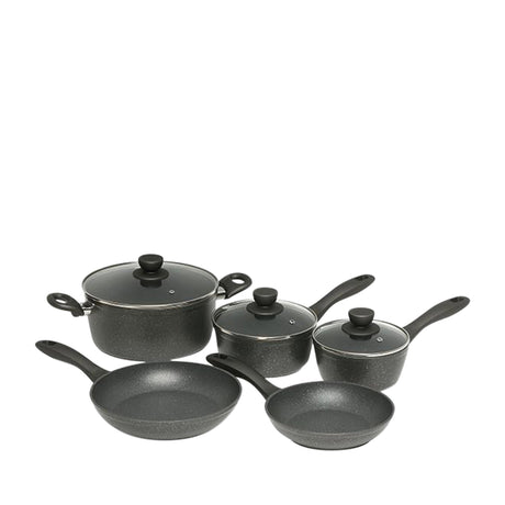 Stanley Rogers Quartz Stone Advanced 5 Piece Cookware Set - Image 01