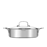 Stanley Rogers SR-Matrix Chefs Pan with Glass Lid 28cm - Image 03