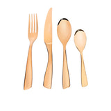 Stanley Rogers Soho 24 Piece Cutlery Set Gold - Image 01