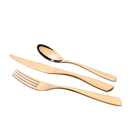 Stanley Rogers Soho 24 Piece Cutlery Set Gold - Image 02