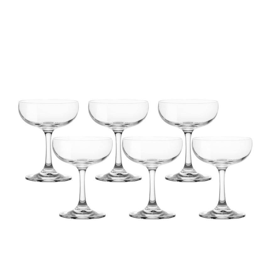 Stanley Rogers Tamar Set of 6 Champagne Coupe Glass 220ml - Image 01