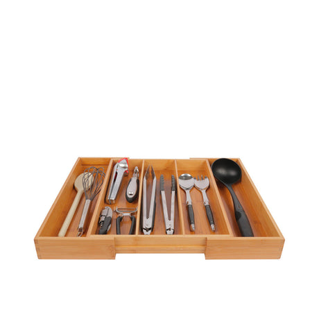 Stax Bamboo Expandable Utensil Organiser - Image 02