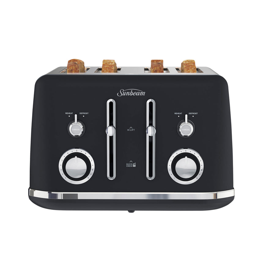 Sunbeam Alinea 4 Slice Toaster Dark Canyon (TA2740K) - Image 01